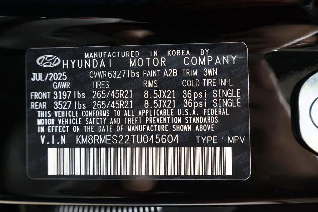 2026 Hyundai PALISADE Calligraphy AWD