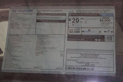 2026 Hyundai PALISADE Calligraphy AWD