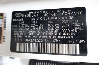 2026 Hyundai PALISADE Calligraphy AWD