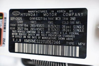 2026 Hyundai PALISADE Calligraphy AWD