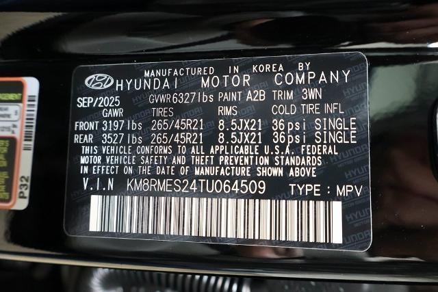 2026 Hyundai PALISADE Calligraphy AWD