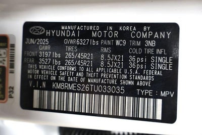 2026 Hyundai PALISADE Calligraphy AWD