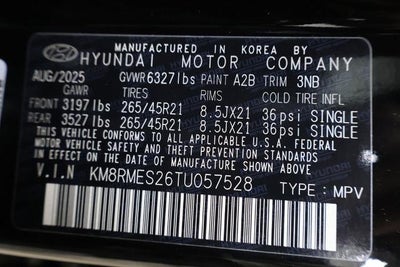 2026 Hyundai PALISADE Calligraphy AWD