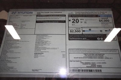 2026 Hyundai PALISADE Calligraphy AWD