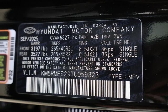 2026 Hyundai PALISADE Calligraphy AWD