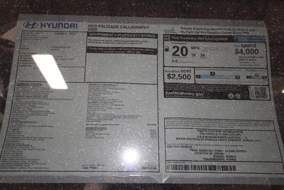 2026 Hyundai PALISADE Calligraphy AWD