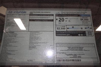 2026 Hyundai PALISADE Calligraphy AWD