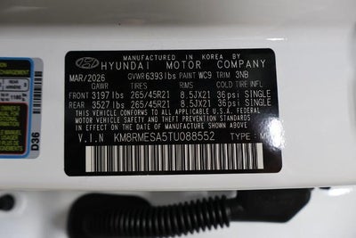 2026 Hyundai Palisade Hybrid Calligraphy AWD