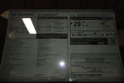 2026 Hyundai Palisade Hybrid Calligraphy AWD