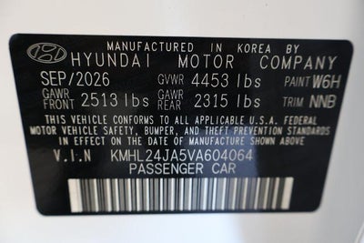 2027 Hyundai SONATA SE FWD
