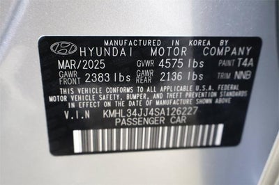 2025 Hyundai SONATA Hybrid SEL FWD
