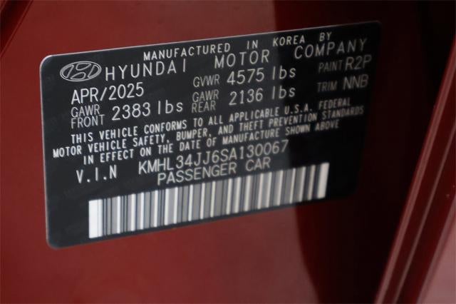 2025 Hyundai SONATA Hybrid SEL FWD