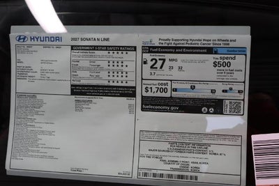 2027 Hyundai SONATA N Line FWD