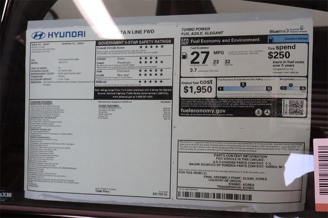 2025 Hyundai SONATA N Line FWD