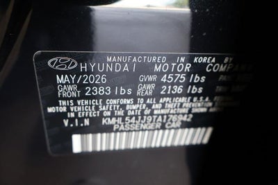 2026 Hyundai SONATA Hybrid Limited FWD