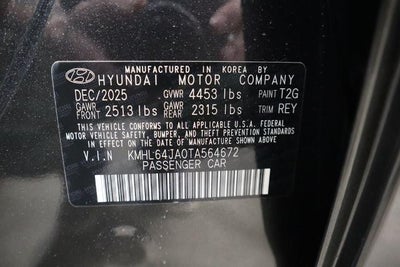2026 Hyundai SONATA SEL Sport FWD