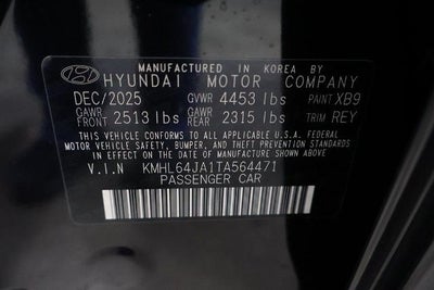 2026 Hyundai SONATA SEL Sport FWD