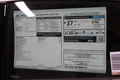 2026 Hyundai SONATA SEL Sport AWD