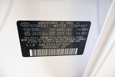 2026 Hyundai SONATA SEL Sport FWD