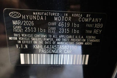 2026 Hyundai SONATA SEL Sport AWD
