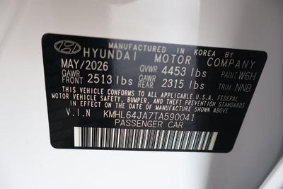 2026 Hyundai SONATA SEL Sport FWD