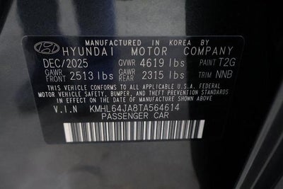 2026 Hyundai SONATA SEL Sport AWD