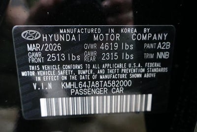 2026 Hyundai SONATA SEL Sport AWD