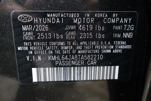 2026 Hyundai SONATA SEL Sport AWD