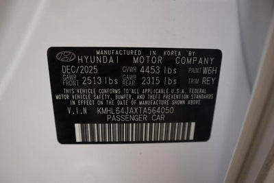 2026 Hyundai SONATA SEL Sport FWD