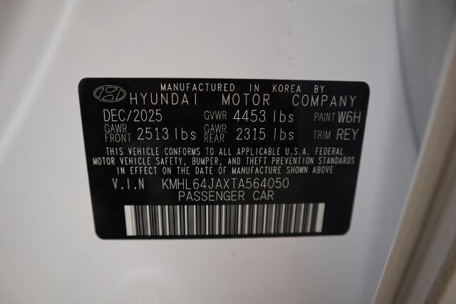 2026 Hyundai SONATA SEL Sport FWD