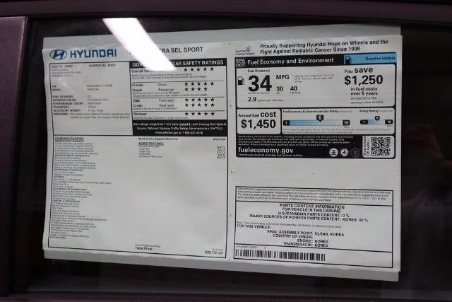 2026 Hyundai ELANTRA SEL Sport IVT