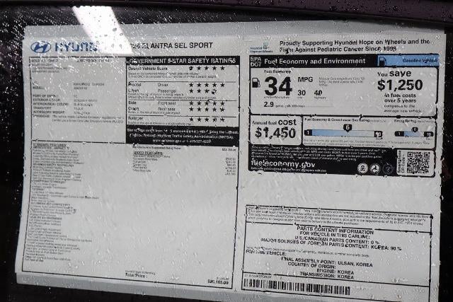 2026 Hyundai ELANTRA SEL Sport IVT