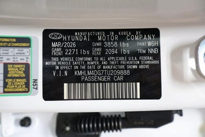2026 Hyundai ELANTRA SEL Sport IVT
