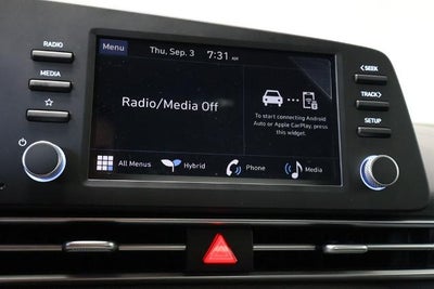 2026 Hyundai ELANTRA Hybrid Blue Sedan