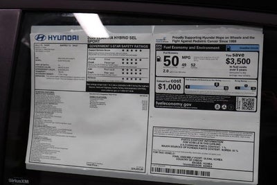 2026 Hyundai ELANTRA Hybrid SEL Sport Sedan