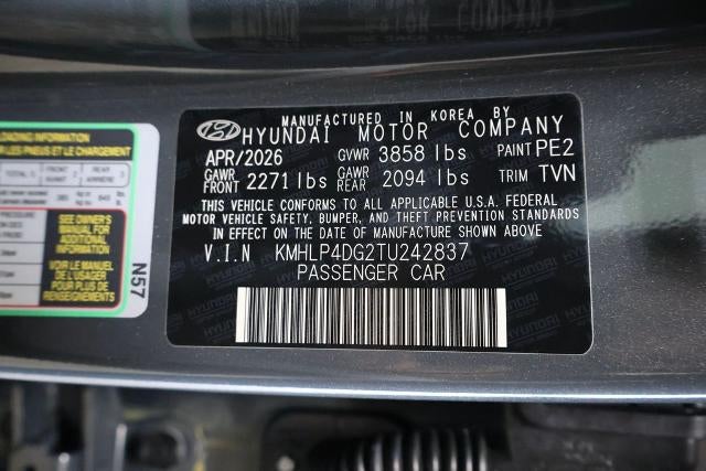 2026 Hyundai ELANTRA Limited Sedan