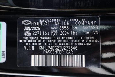 2026 Hyundai ELANTRA Limited Sedan