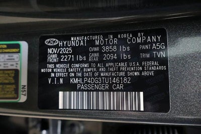 2026 Hyundai ELANTRA Limited IVT