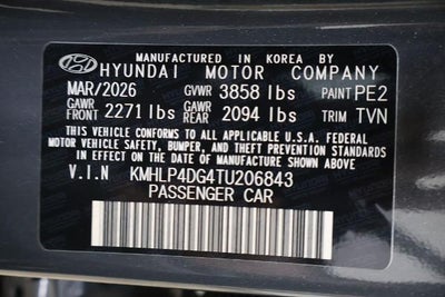2026 Hyundai ELANTRA Limited IVT
