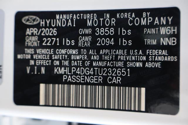 2026 Hyundai ELANTRA Limited Sedan