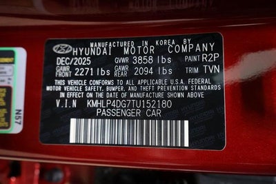 2026 Hyundai ELANTRA Limited IVT