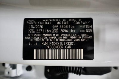 2026 Hyundai ELANTRA Limited IVT