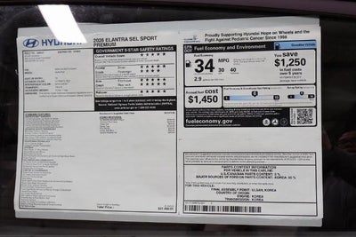 2026 Hyundai ELANTRA SEL Sport Premium IVT