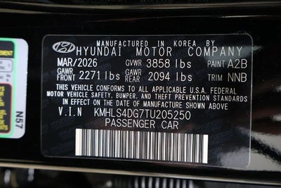 2026 Hyundai ELANTRA SEL Sport Premium Sedan