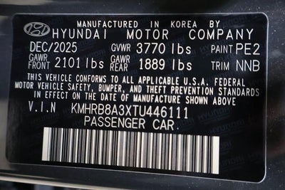 2026 Hyundai VENUE SE FWD