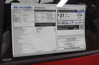 2025 Hyundai VENUE SEL IVT