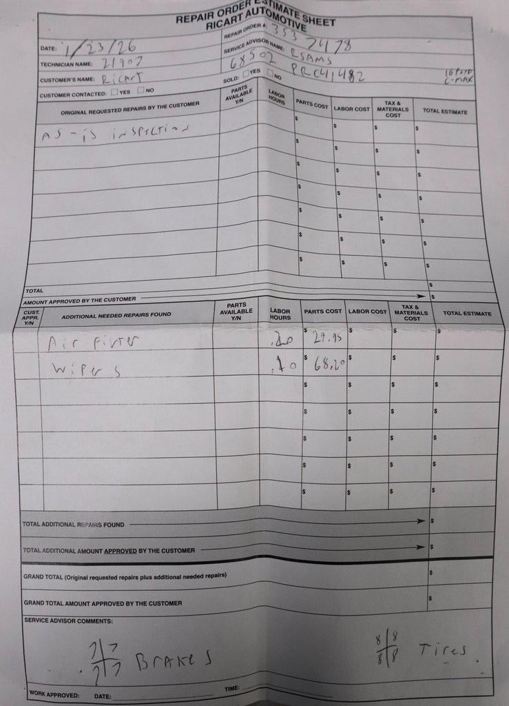 2016 Ford C-Max Hybrid SE