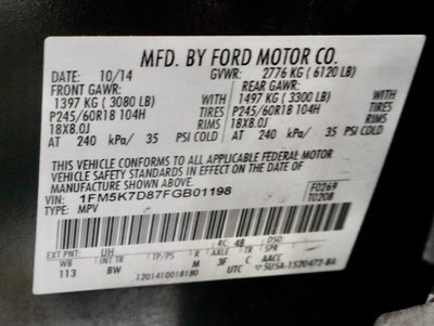 2015 Ford Explorer XLT