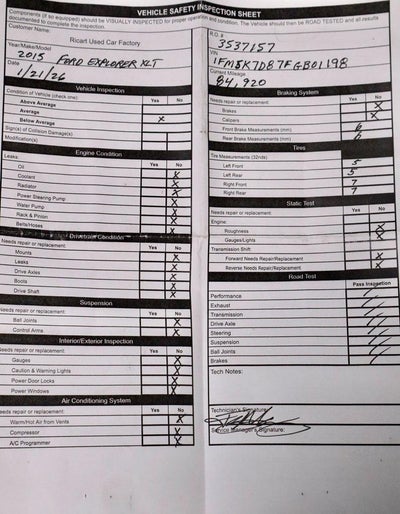 2015 Ford Explorer XLT