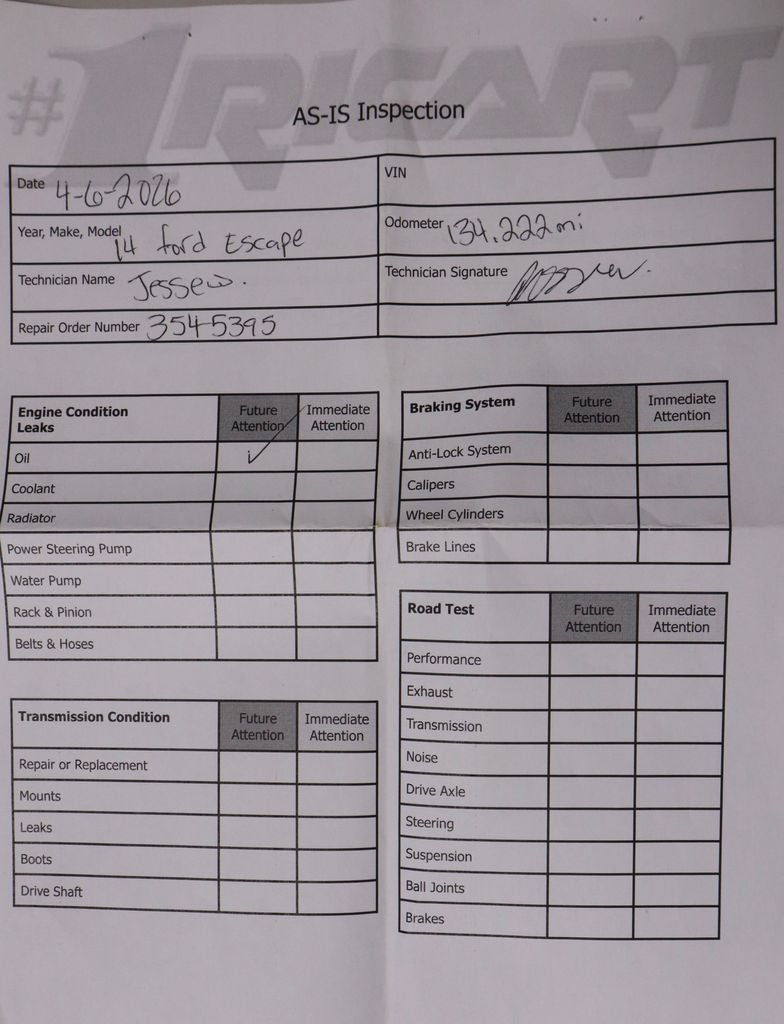 2014 Ford Escape Titanium